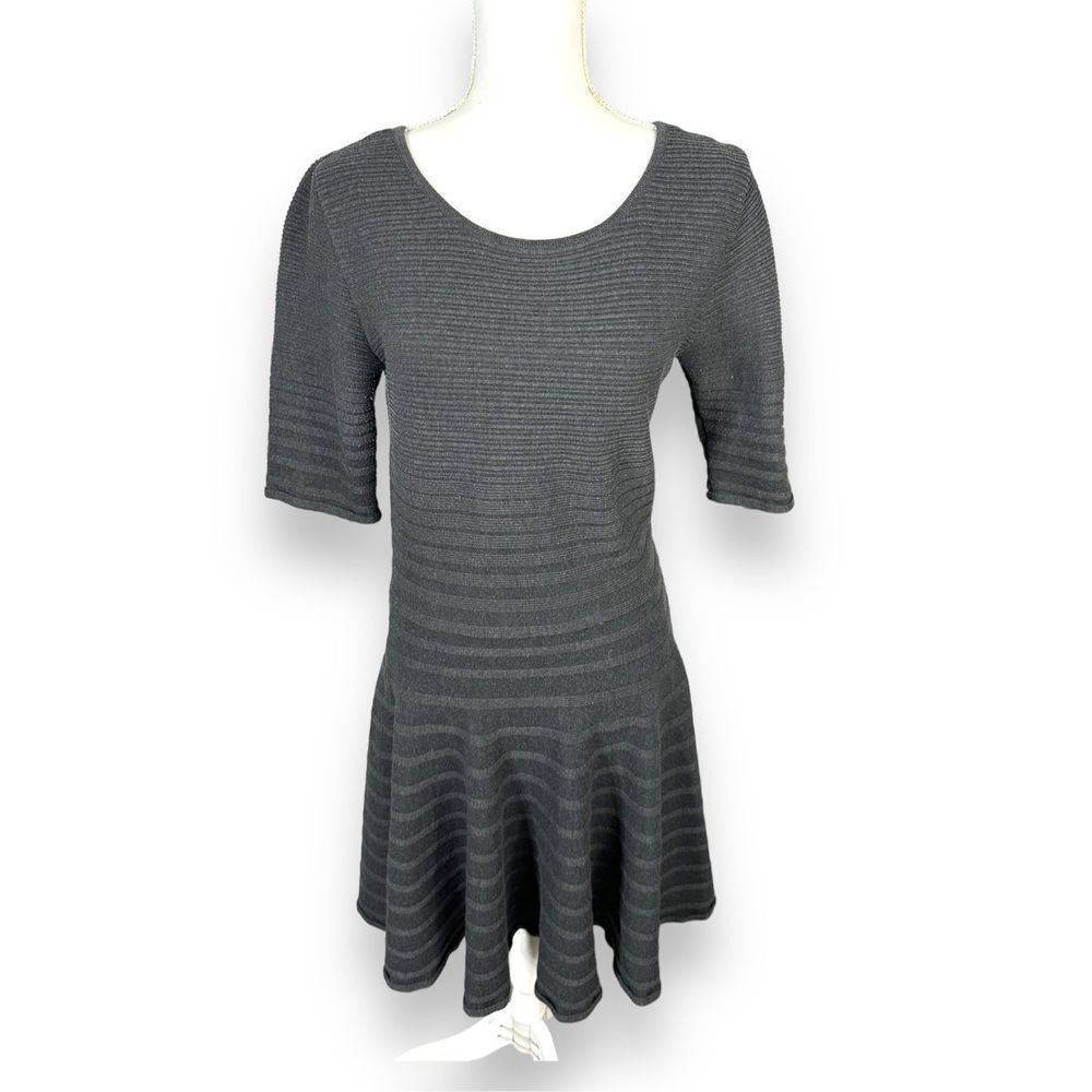 Ivanka Trump Fit and Flare Sweater Dress